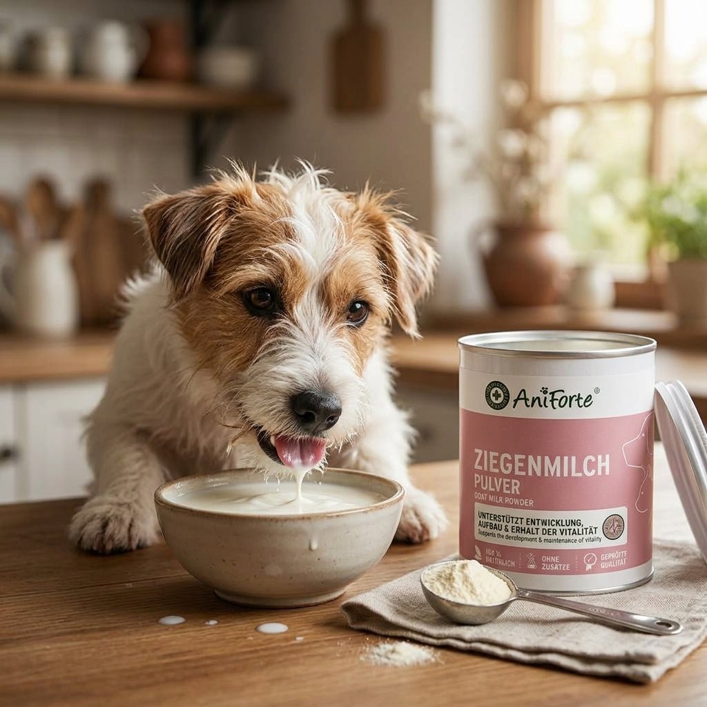 Goat Milk for Dogs and Cats: What It Is and How to Feed It - AniForte UK
