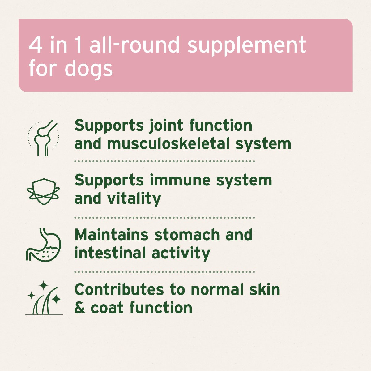 4in1 Complete for Dogs 250g - Advanced Health Supplement - AniForte UK