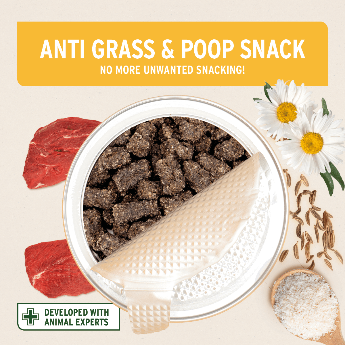 AniForte® Anti Grass and Poop Snack 300g - AniForte UK
