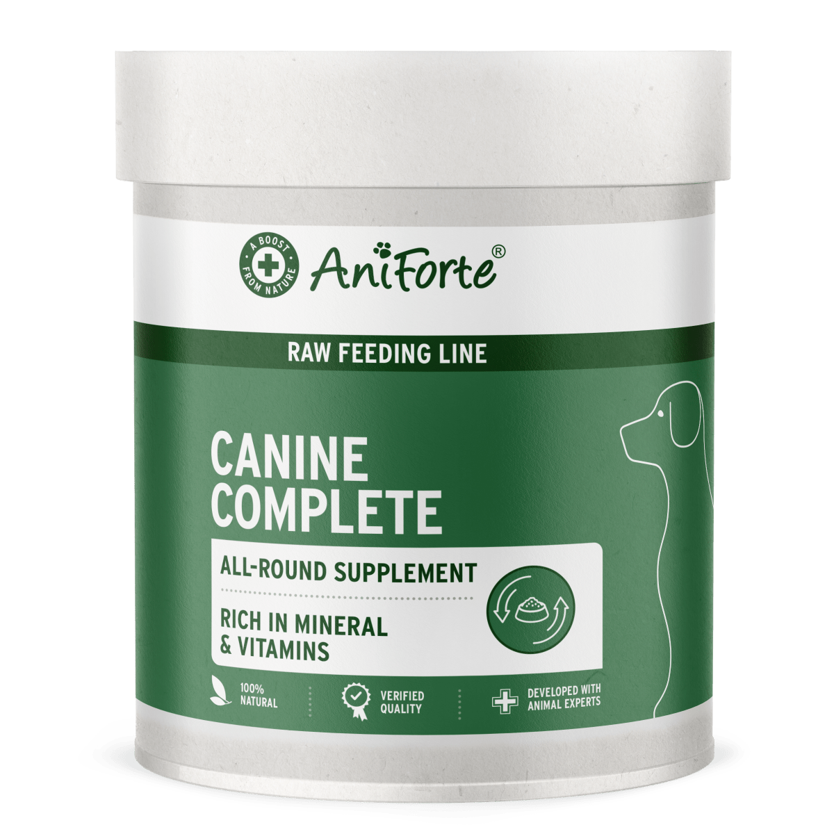 AniForte® BARF Complete 100% Natural Raw Dog Food Supplement