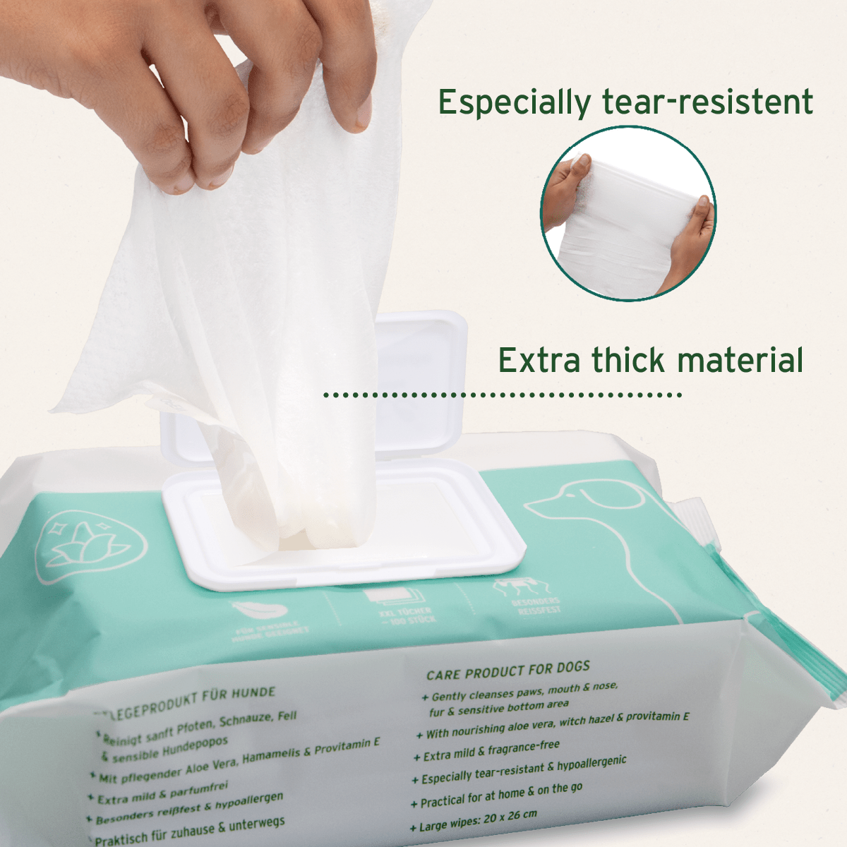 AniForte Care Wipes - 100 Pack - AniForte UK