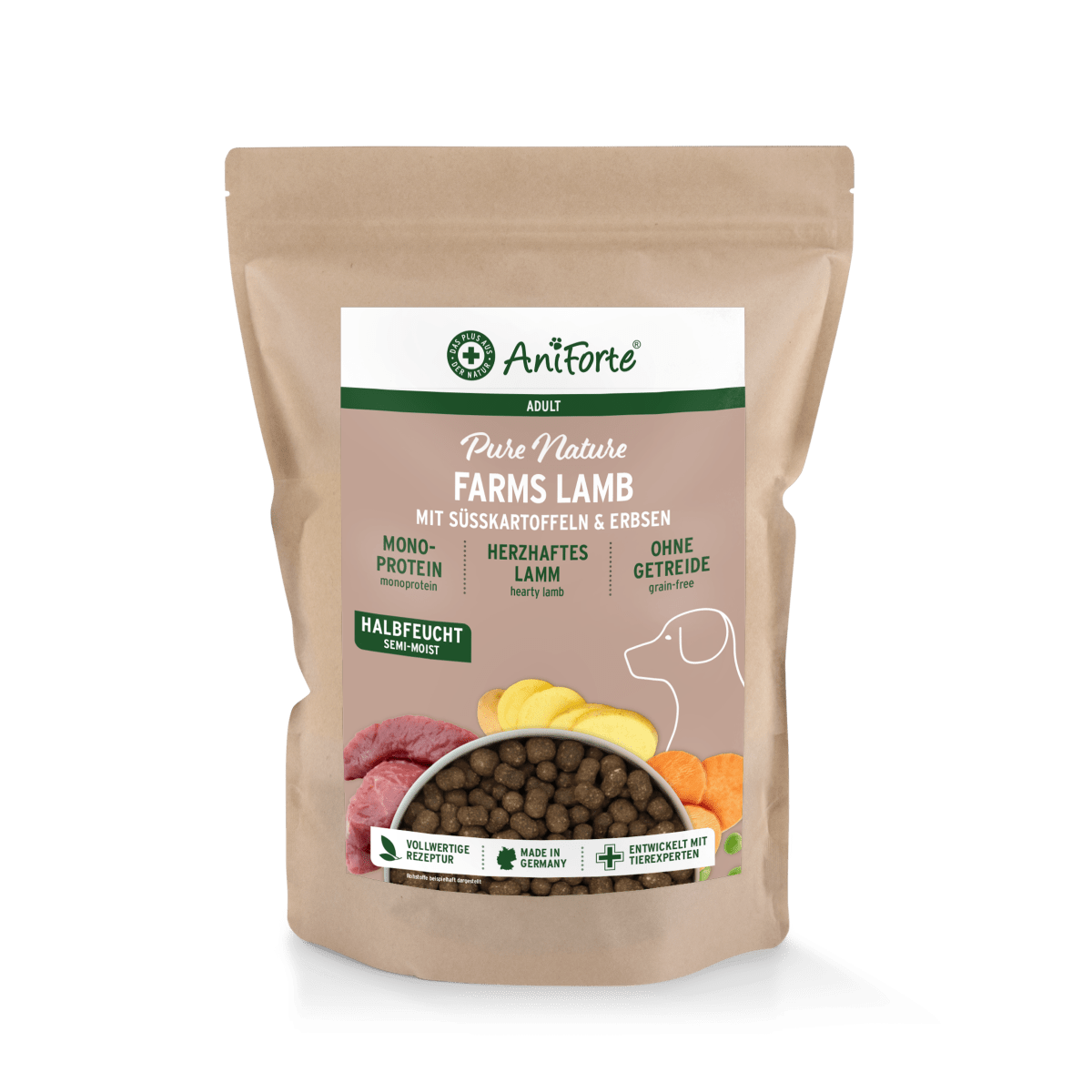 AniForte® Cold - Pressed Dog Food Lamb - AniForte UK