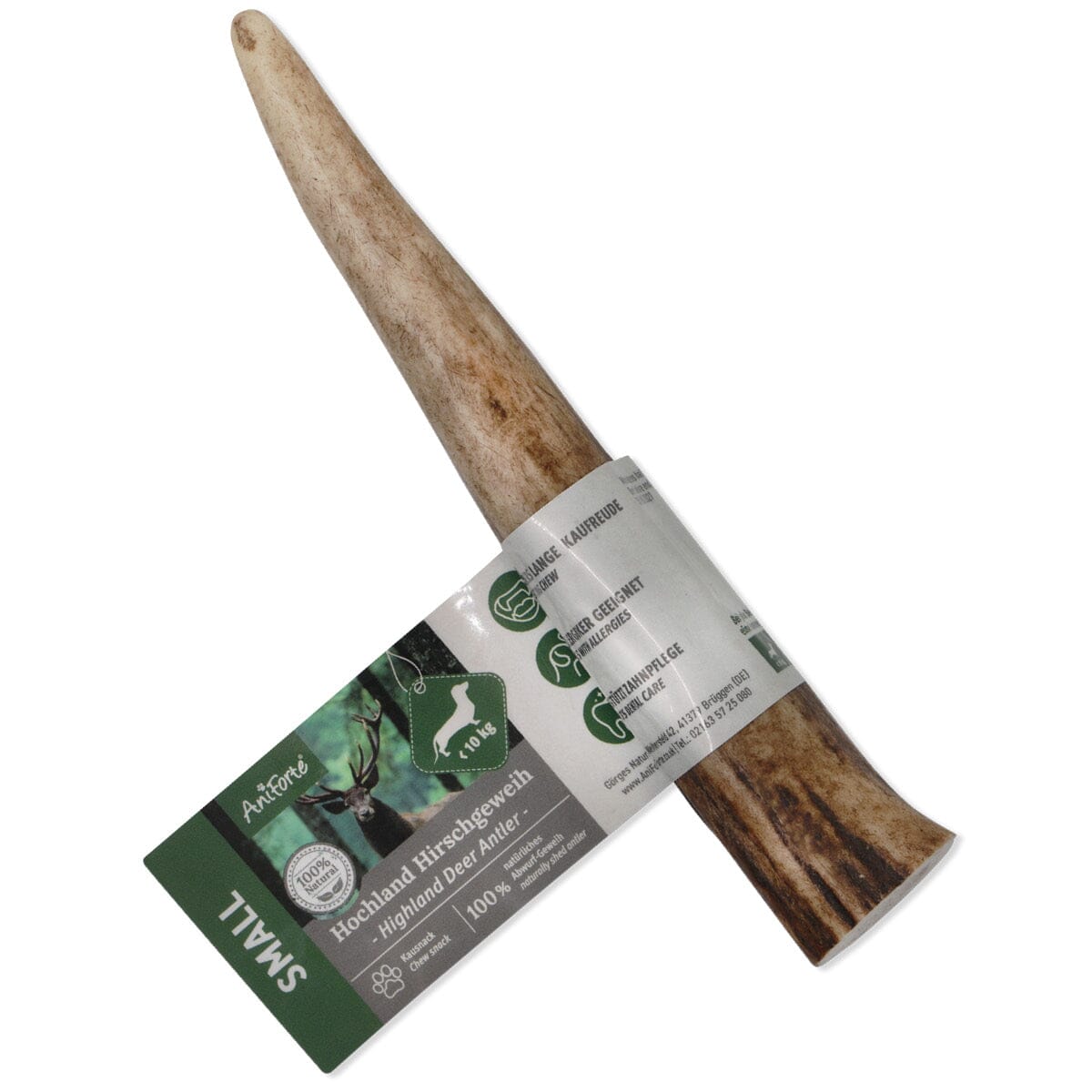 AniForte® Deer Antler - Natural Dental Chew for Dogs - AniForte UK