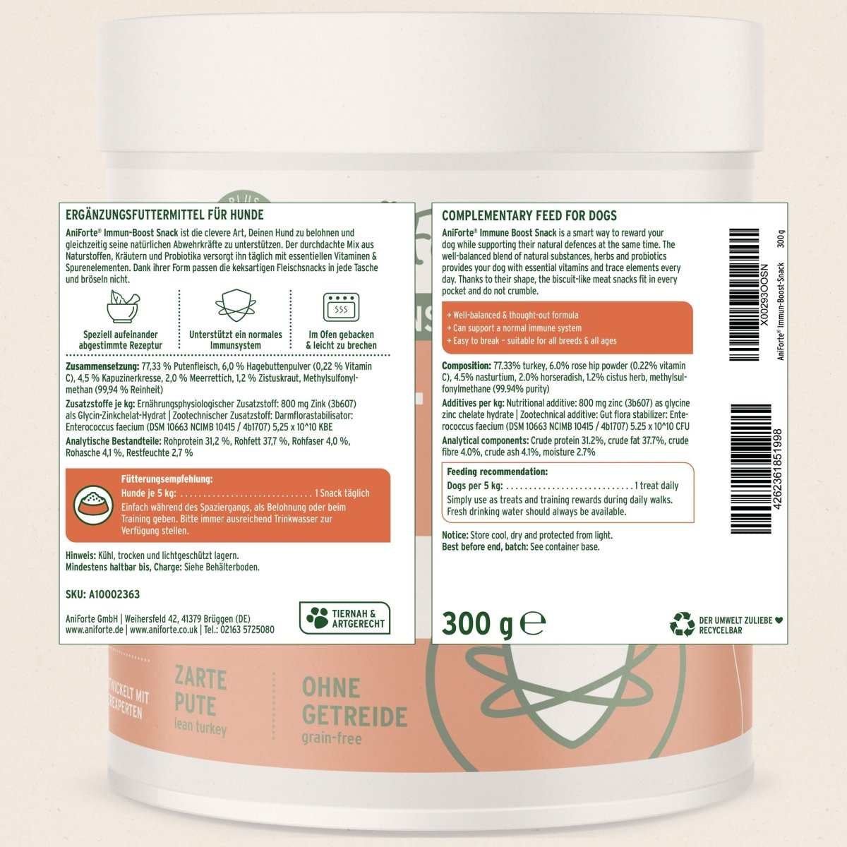 AniForte® Immunity Snack 300g - AniForte UK