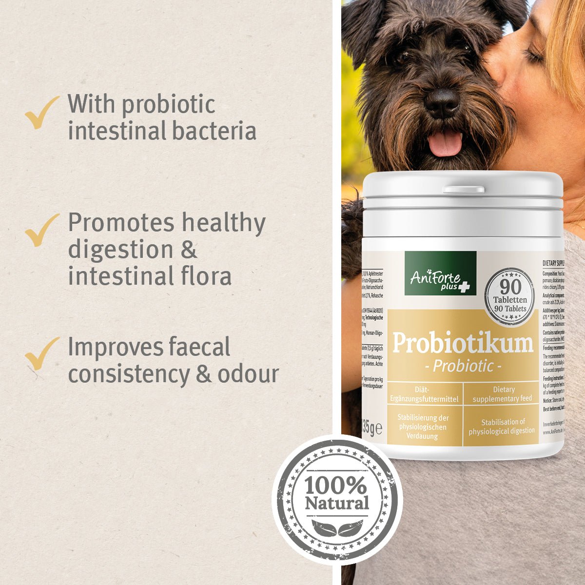 Aniforte® plus Probiotic Tabs - AniForte UK