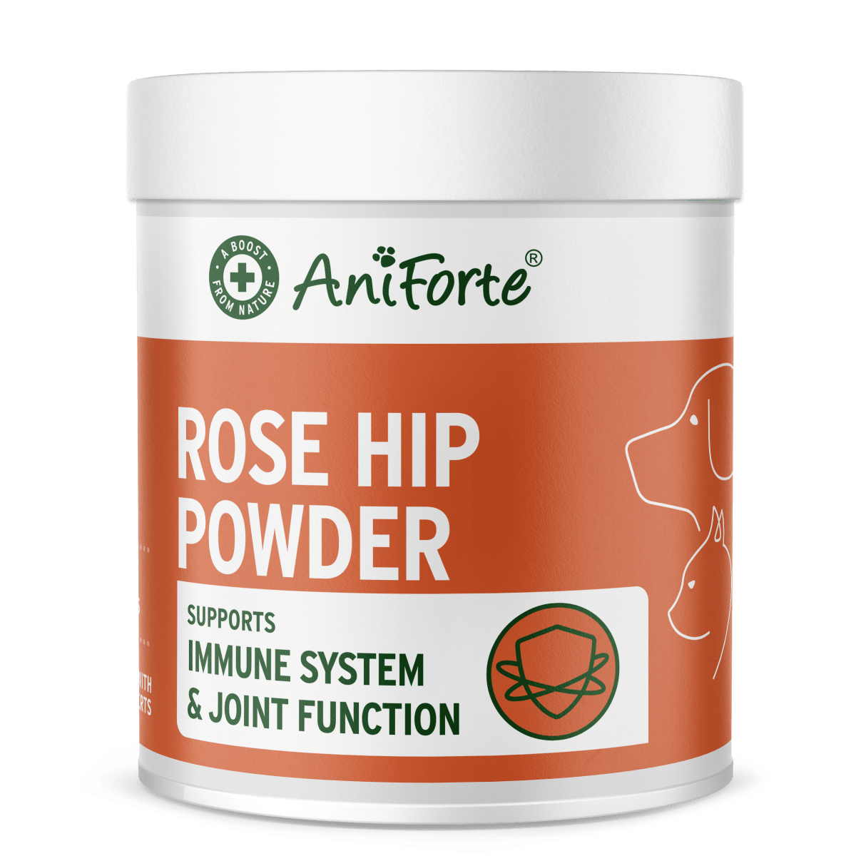 AniForte® Rose Hip Powder for Dogs and Cats - AniForte UK