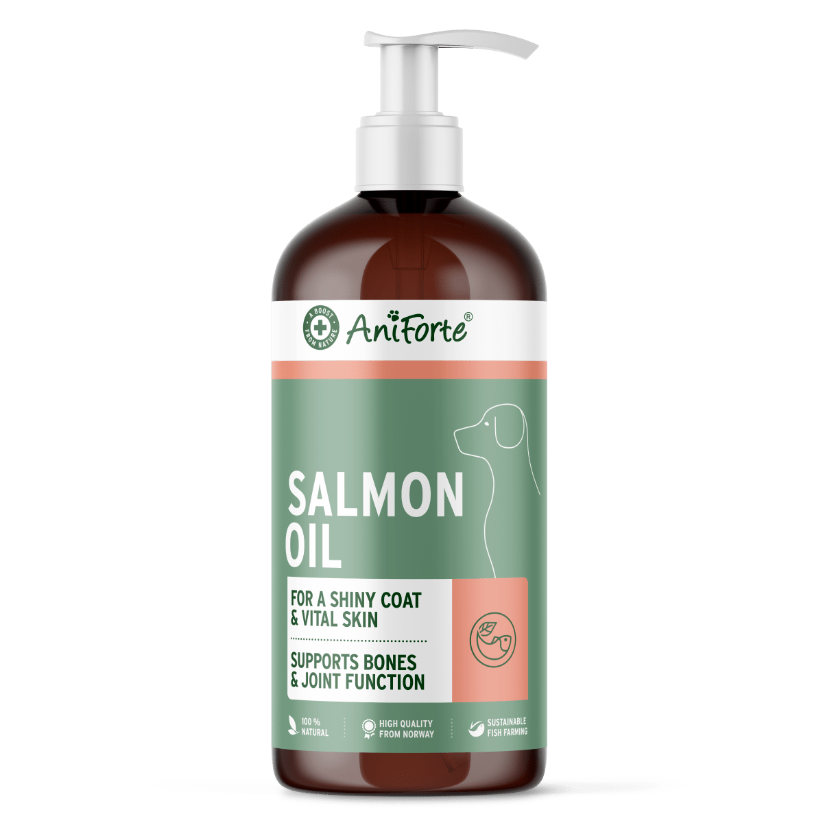AniForte® Salmon Oil - For Dogs, Cats and Horses - AniForte UK