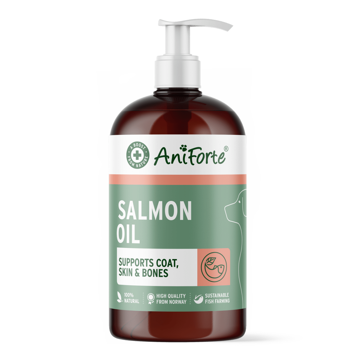 AniForte® Salmon Oil - For Dogs, Cats and Horses - AniForte UK