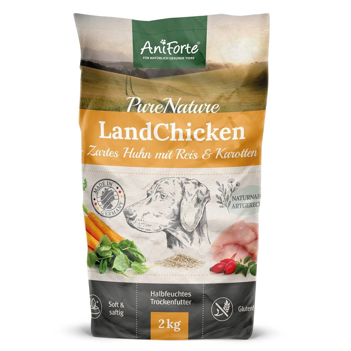 AniForte® Semi Moist Cold - Pressed Dog Food Chicken - AniForte UK
