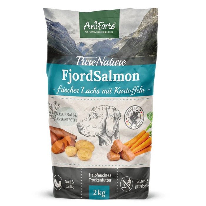 AniForte® Semi - Moist Cold - Pressed Dog Food Salmon - AniForte UK