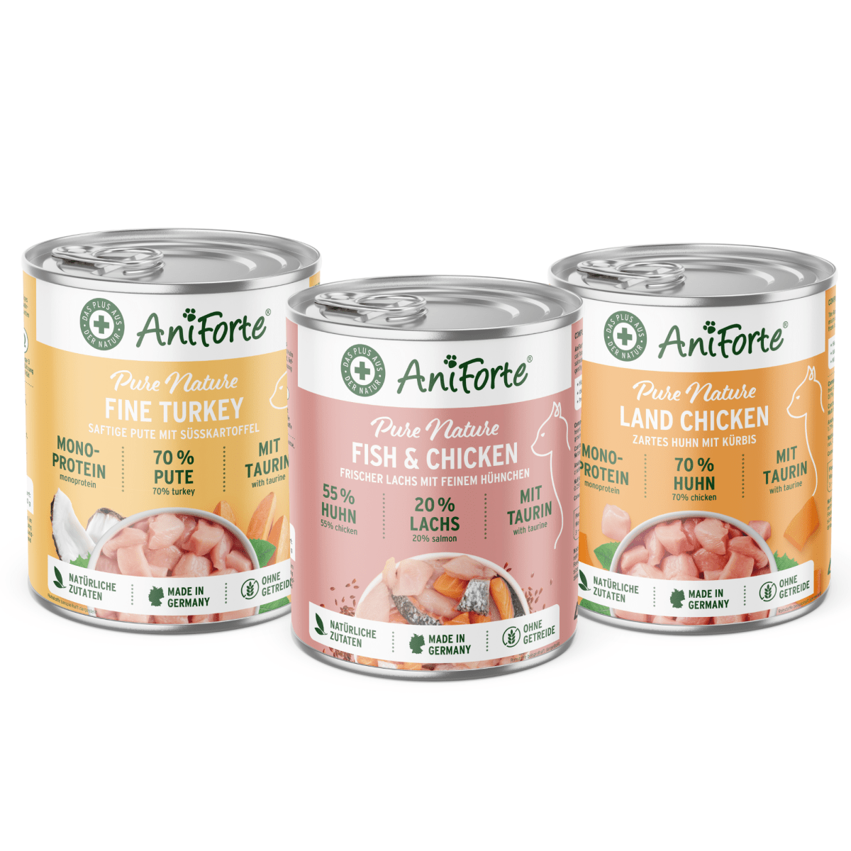 AniForte® Variety Pack - Wet Food for Cats 6 x 400g - AniForte UK