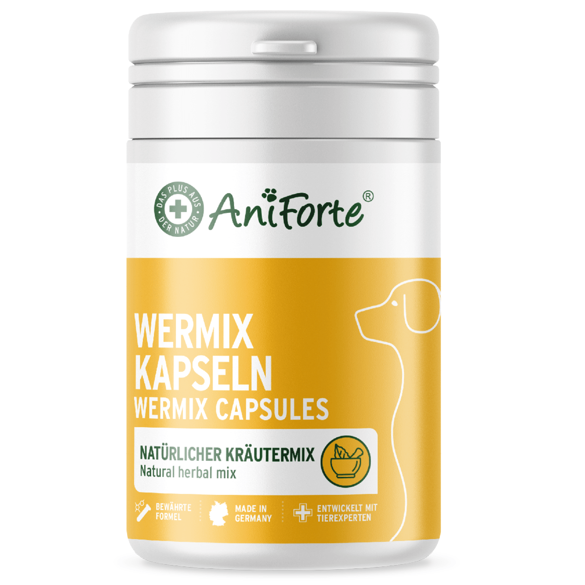 AniForte® WermiX Capsules for Dogs - 50 Capsules - AniForte UK