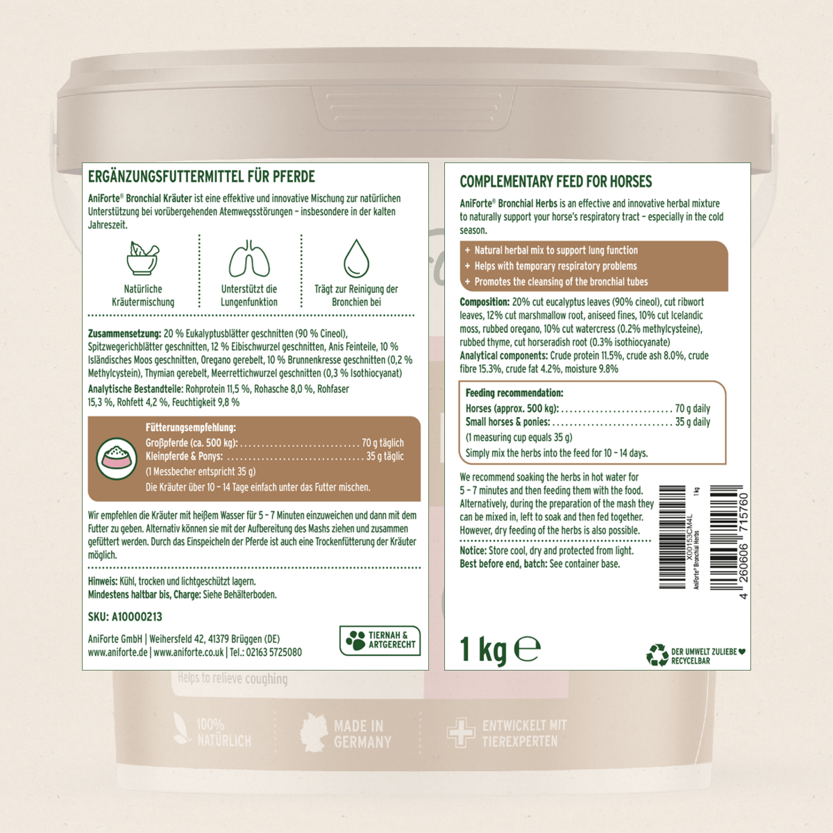 Bronchial Herbs - AniForte UK