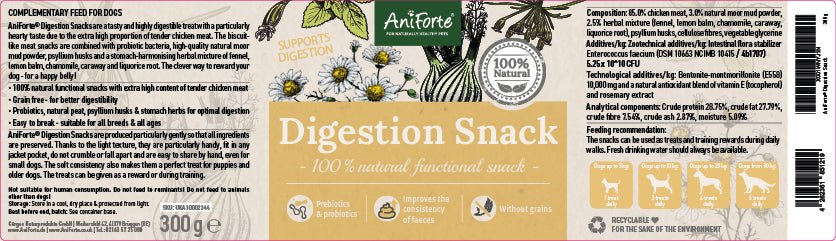 Digestion Snack - AniForte UK