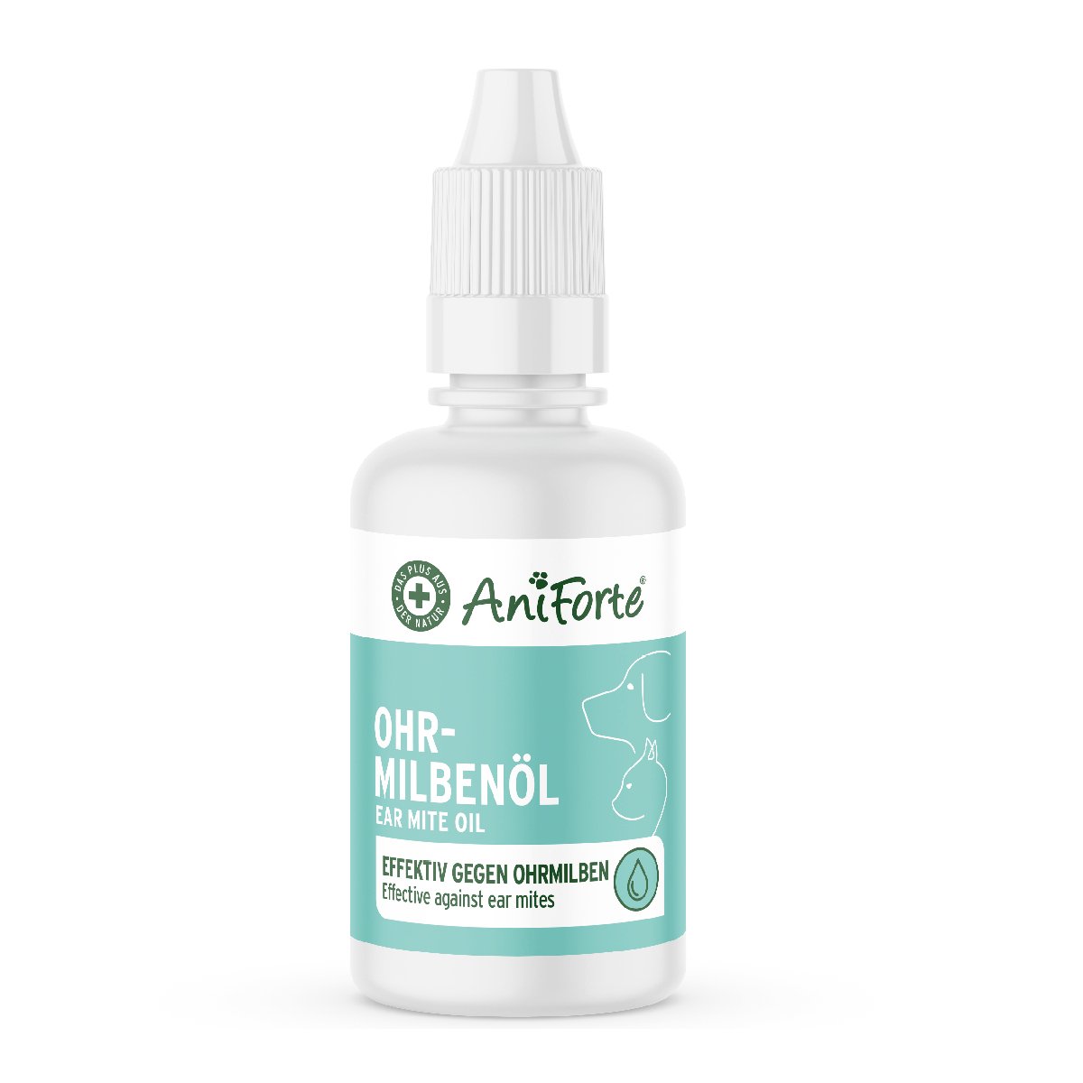 Ear Mite Treatment Oil Drops - available in two sizes - AniForte UK