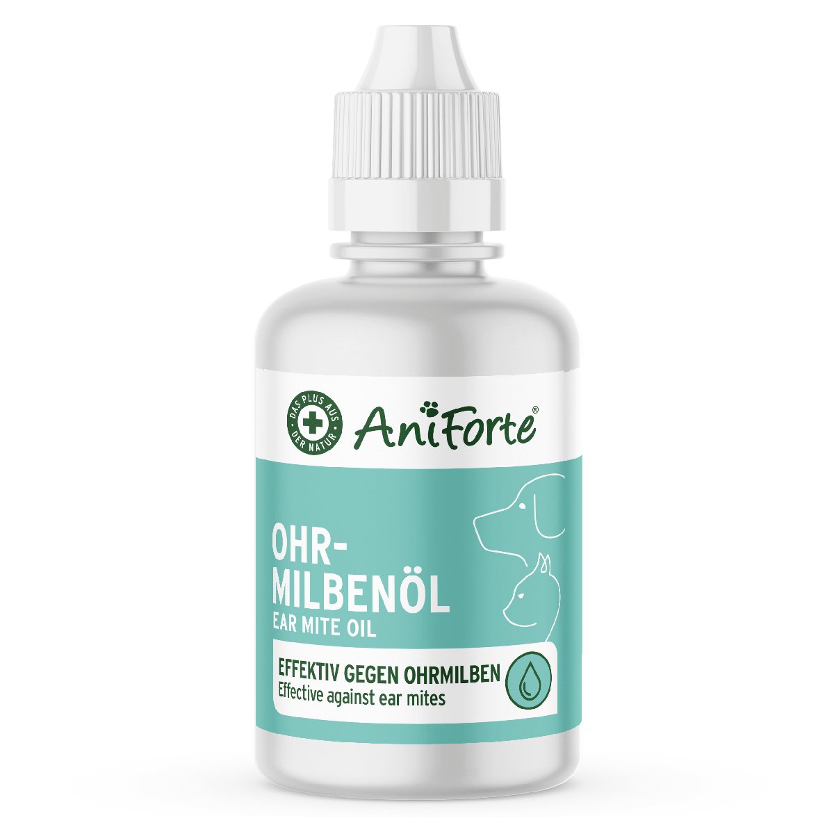 Ear Mite Treatment Oil Drops - available in two sizes - AniForte UK