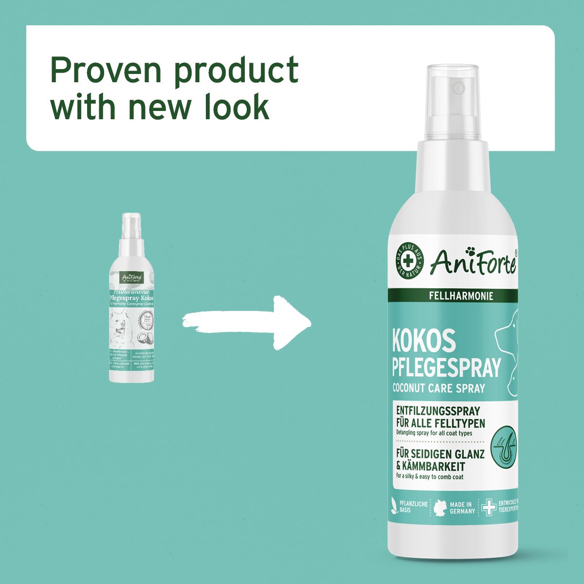 Fur Harmony Care Spray Coconut - 200ml - AniForte UK