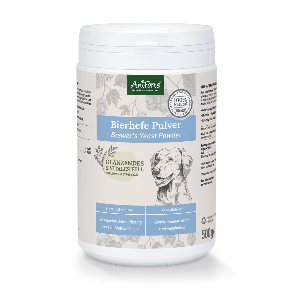 SALE AniForte Brewer's Yeast 500g 31/12 - AniForte UK