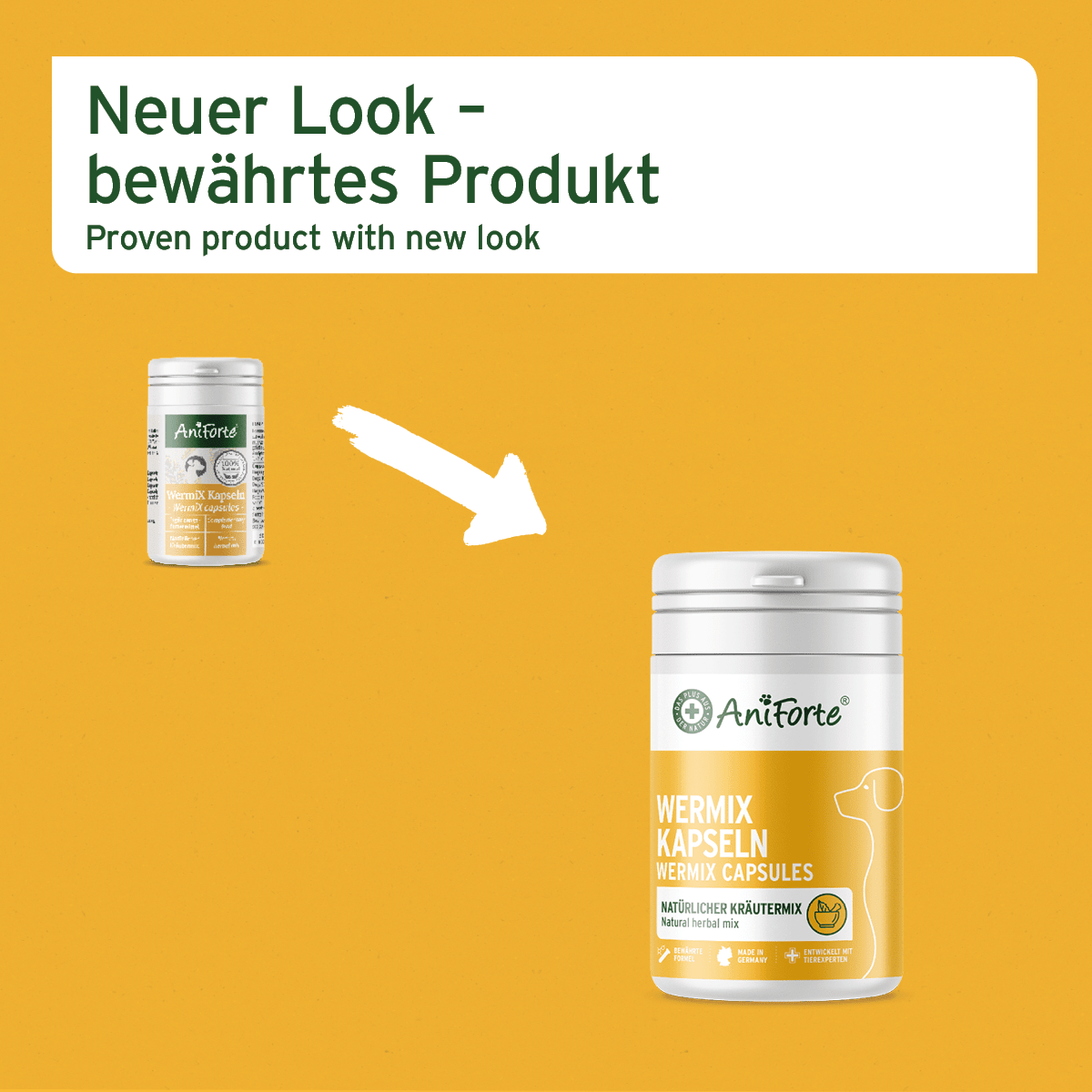 SALE Wermix Capsules for Dogs - 50 Capsules 28/03 - AniForte UK