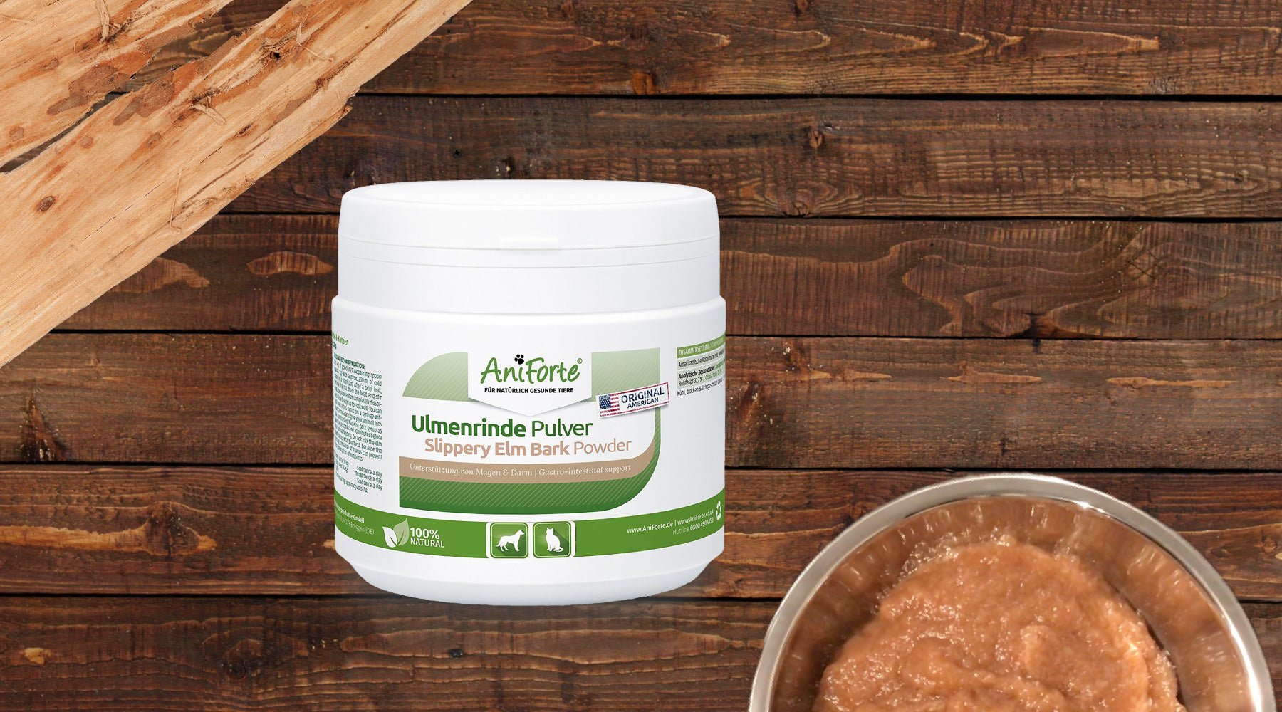 How to Use Slippery Elm Bark Powder - AniForte UK