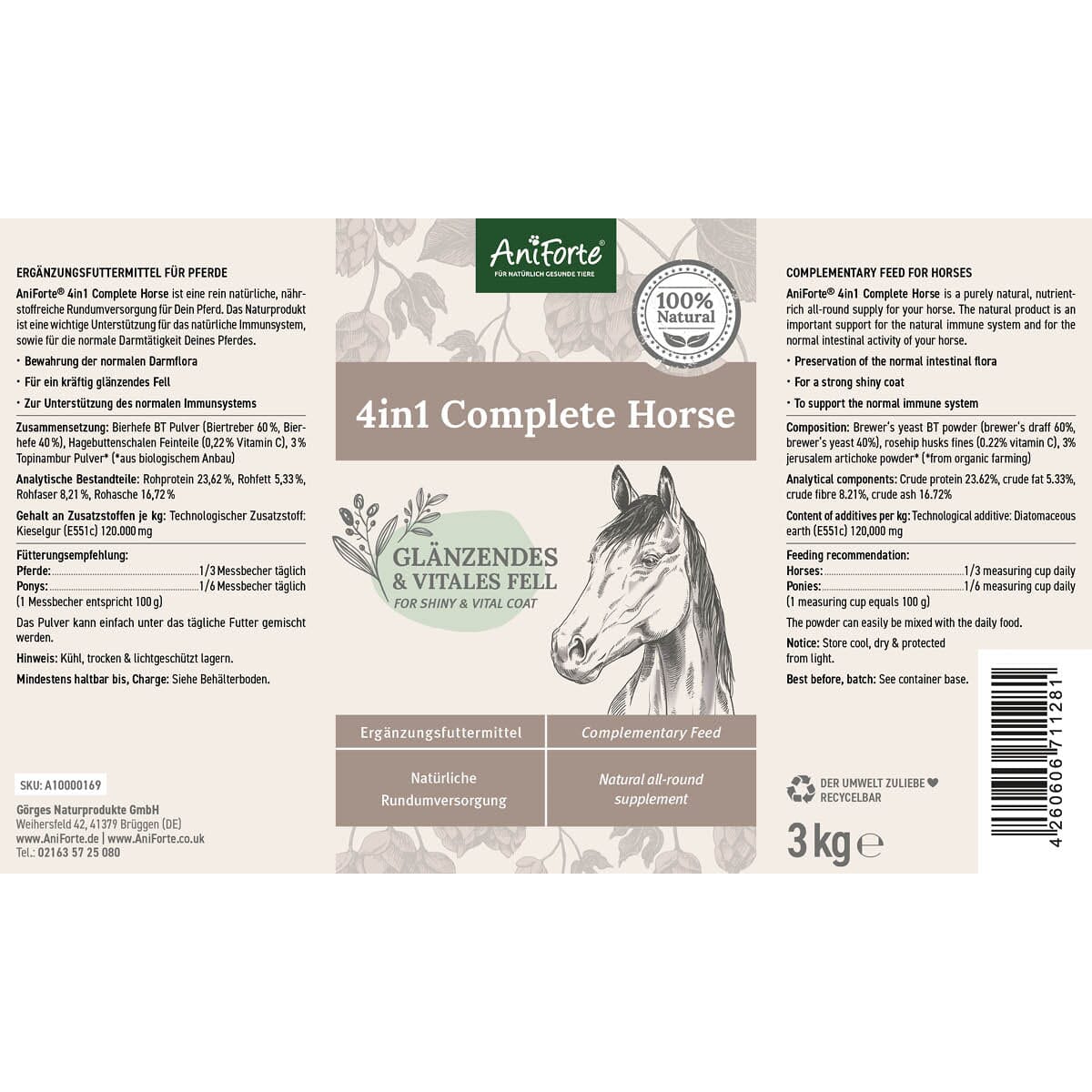 4in1 Complete Horse - AniForte UK