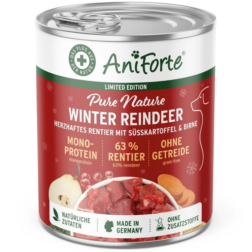 PureNature Reindeer sweet potato pear rosehip Limited Edition Wet food Dogs