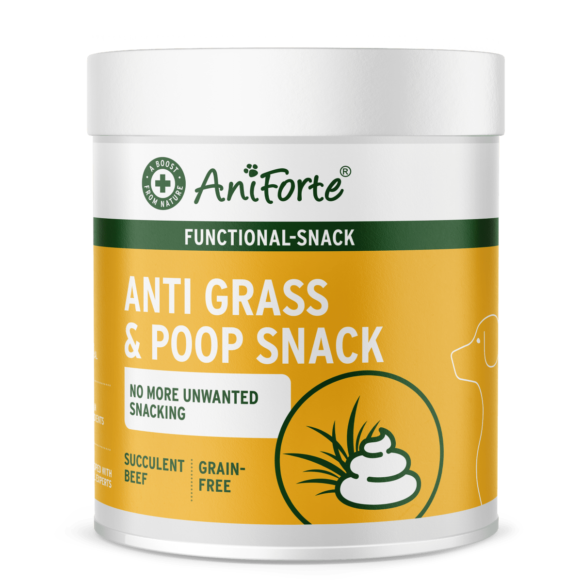 AniForte® Anti Grass and Poop Snack 300g - AniForte UK