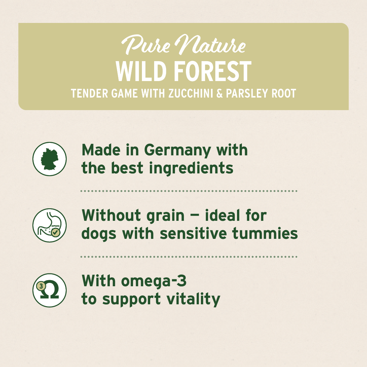 AniForte® PureNature Wild Forest (Deer and Wild Boar) - Wet Food for Dogs - AniForte UK
