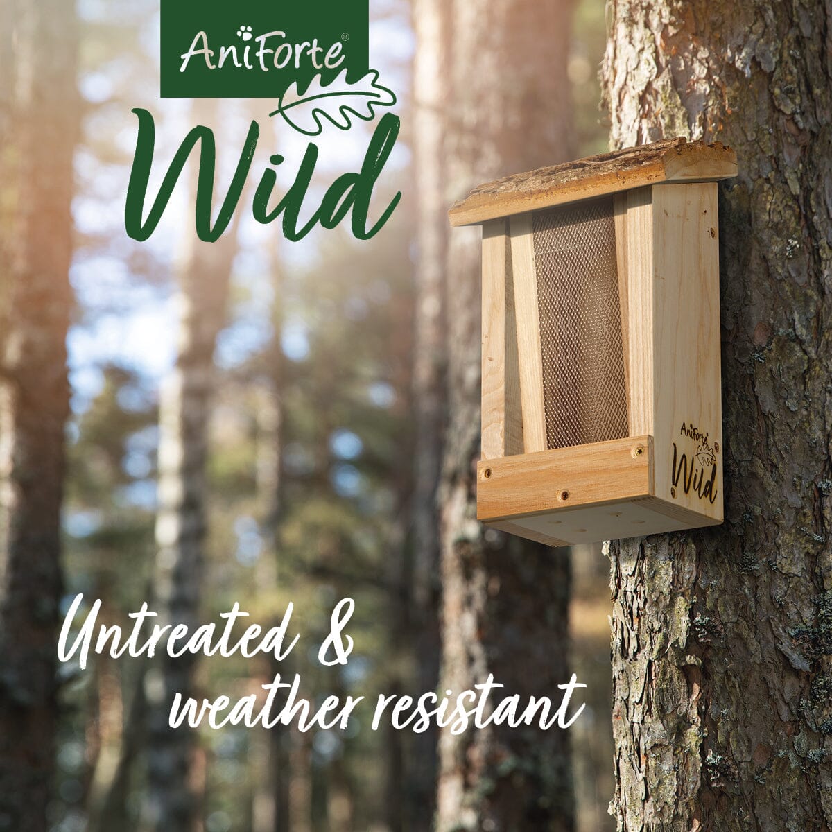 AniForte®Wildlife - Wild Bird Feeder + 200 g Feed - AniForte UK