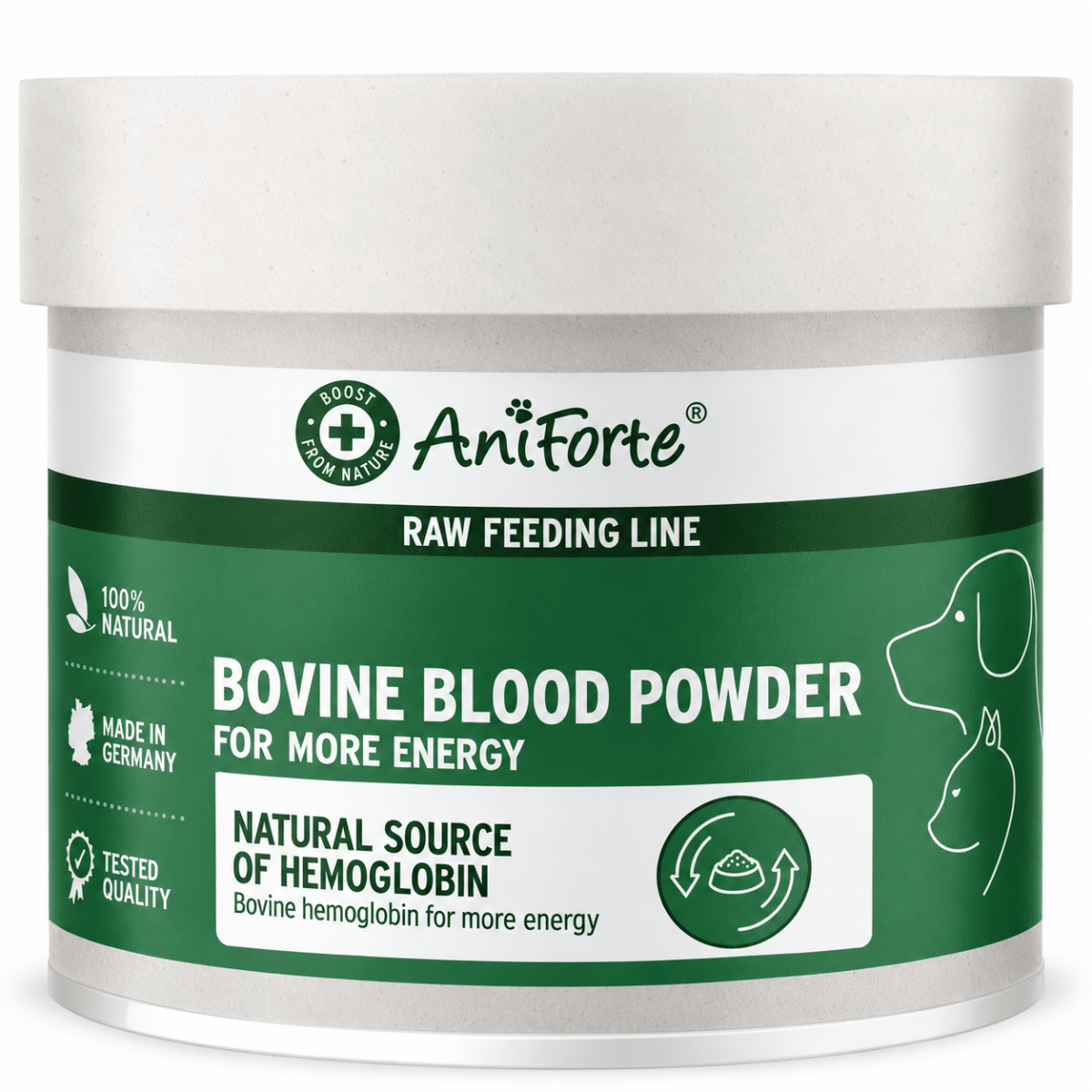 Bovine Blood Powder 250g - AniForte UK