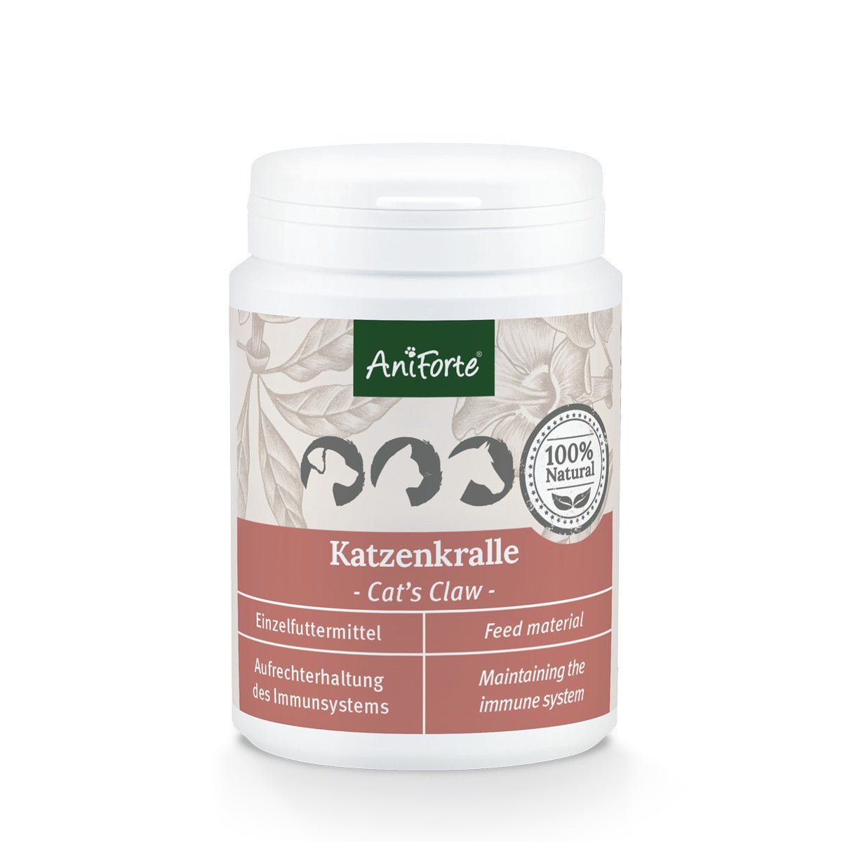 Cat's Claw Powder 100g - Herbal Antioxidant & Immune System Support - AniForte UK