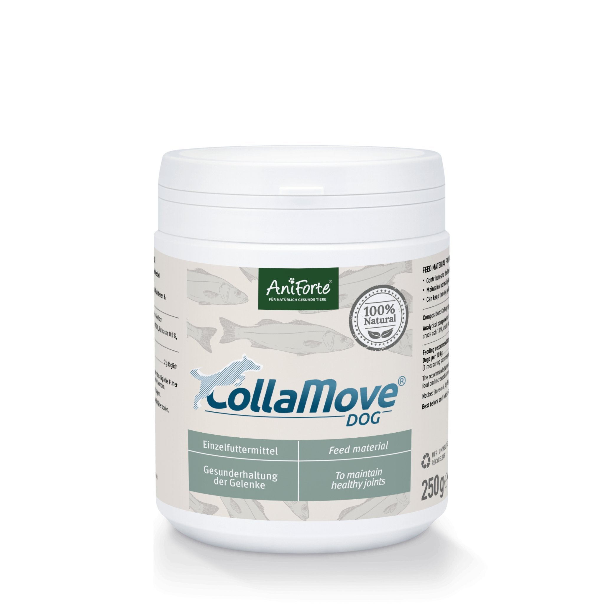 CollaMove Dog 250g - Supports Joints, Tendons, Ligaments & Cartilage - AniForte UK