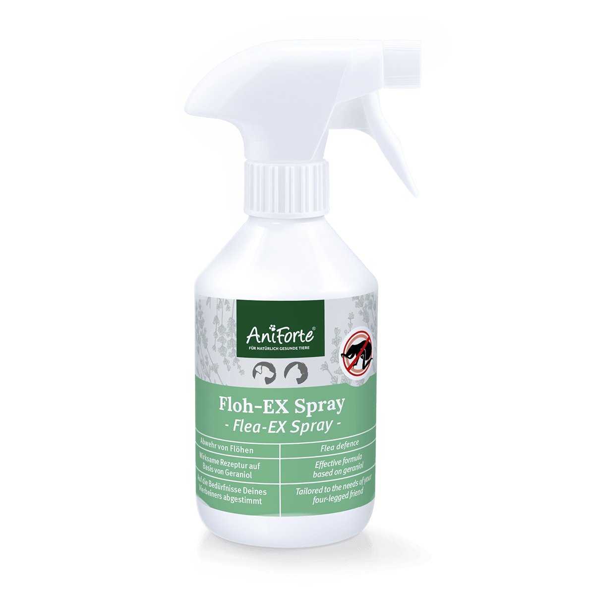 Flea-EX Spray 250ml - Natural Flea Treatment for Dogs & Cats - AniForte UK