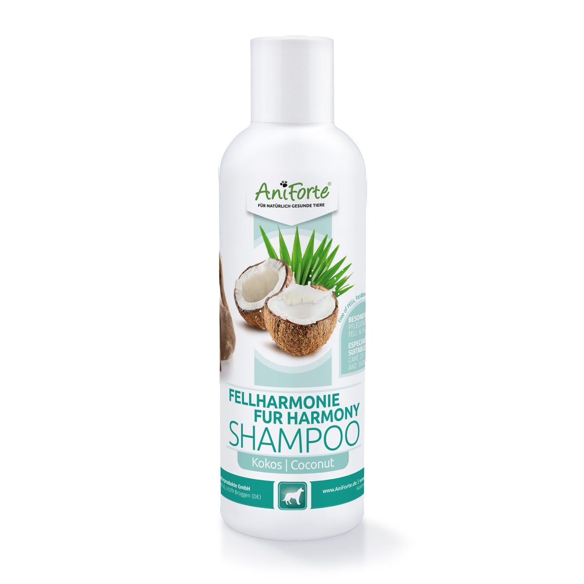 Fur Harmony Coconut Shampoo for Dogs - 200ml - AniForte UK