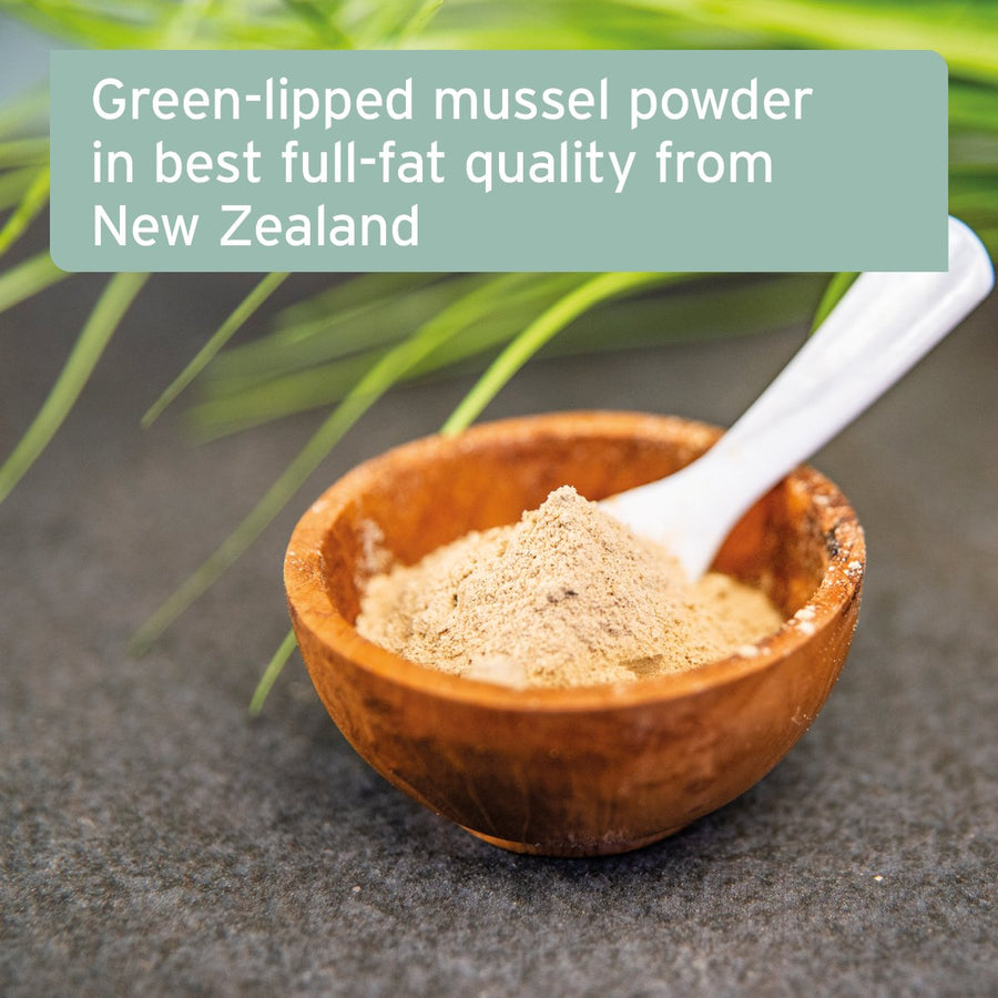 Green Lipped Mussel Powder for Dogs & Cats | Joint Support Supplement