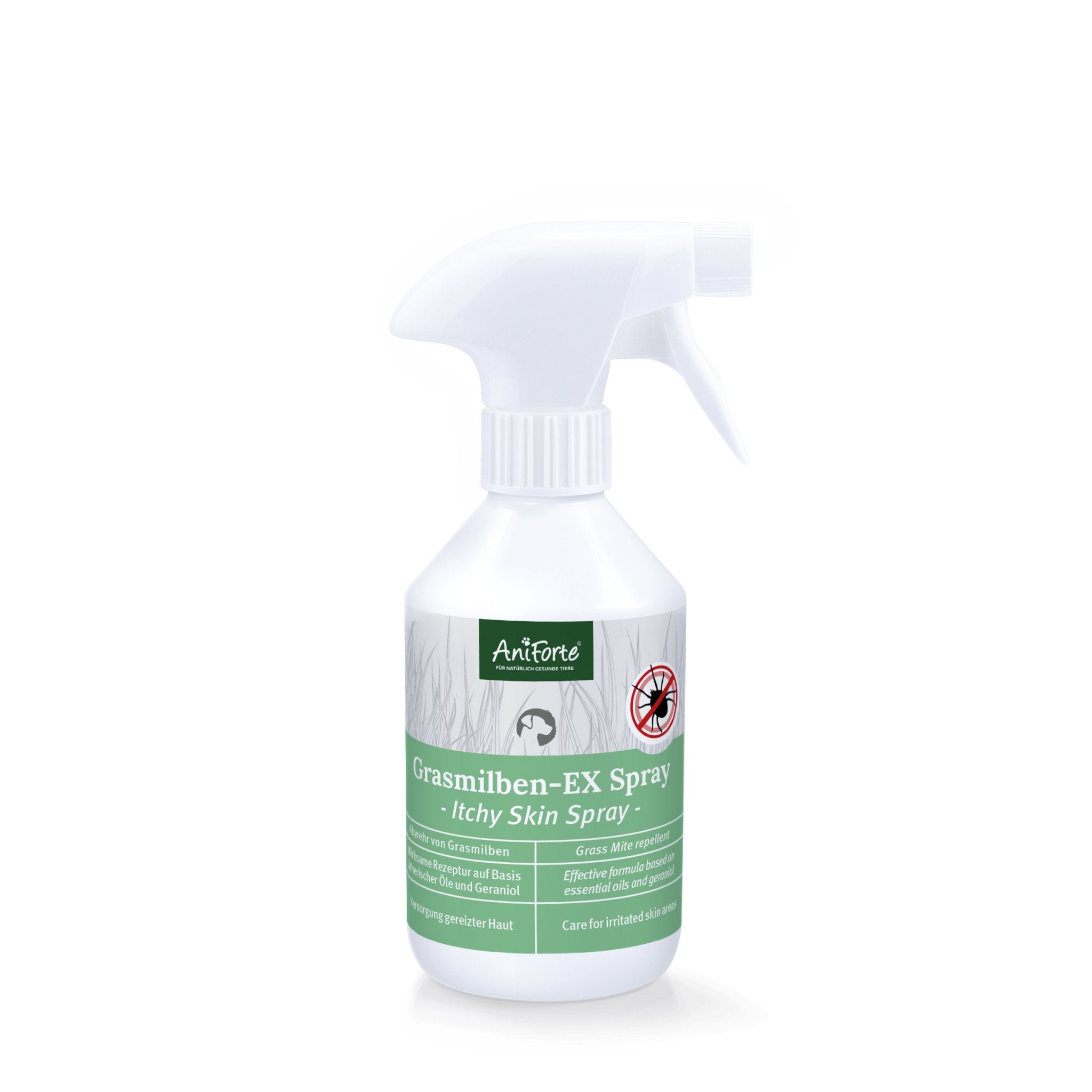 Itchy Skin Spray for Dogs 500ml - Grass Mite Protection - AniForte UK