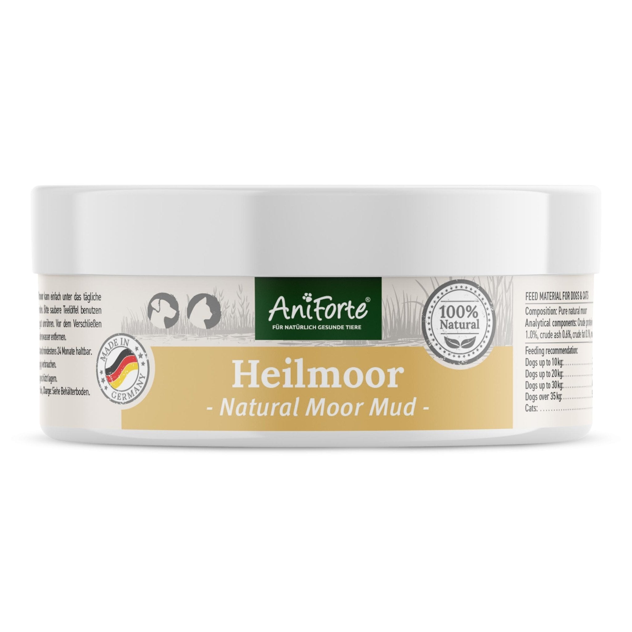 Natural Moor Mud - Supports Digestion and Immune System - AniForte UK