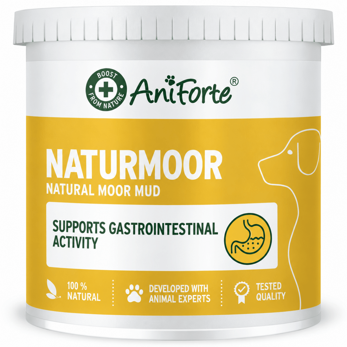 Natural Moor Mud - Supports Digestion and Immune System - AniForte UK