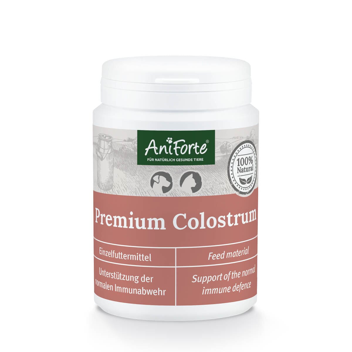 Premium Colostrum Powder for Dogs & Cats - 100g - AniForte UK