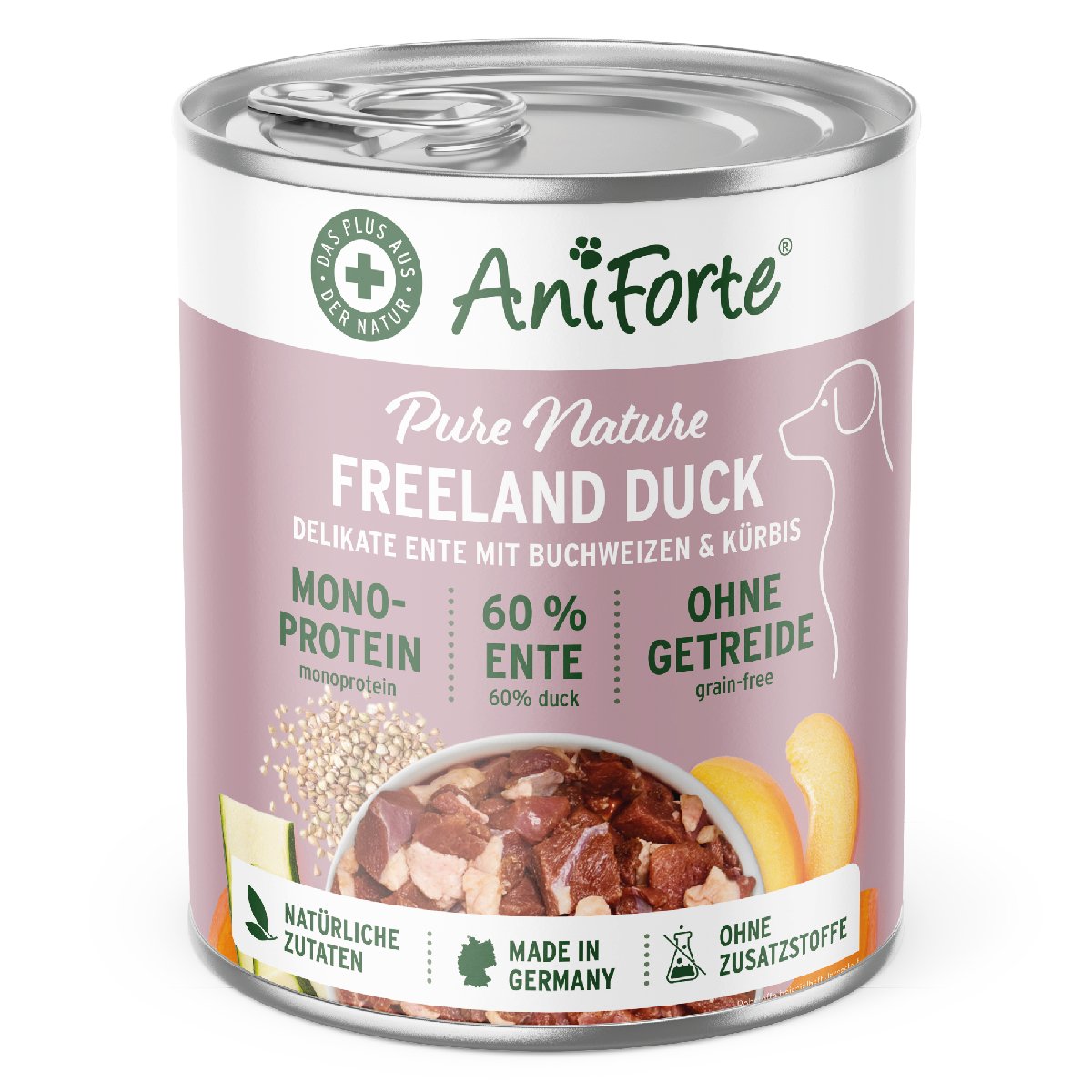 AniForte® PureNature Freeland Duck - Wet food for Dogs