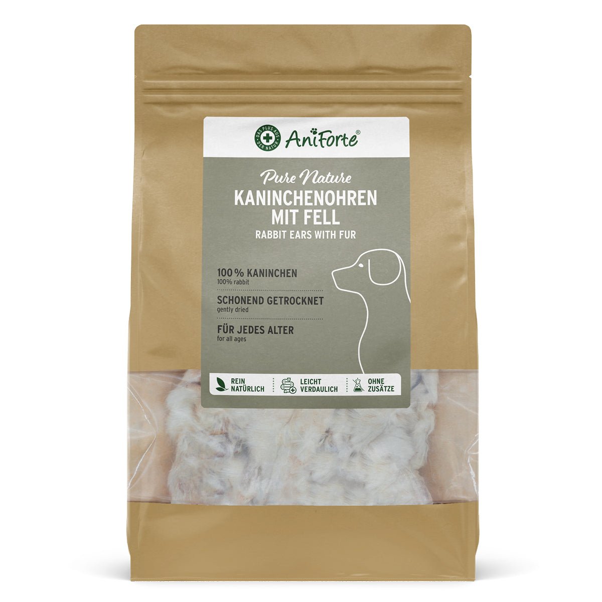 Rabbit Ears with Fur - AniForte UK