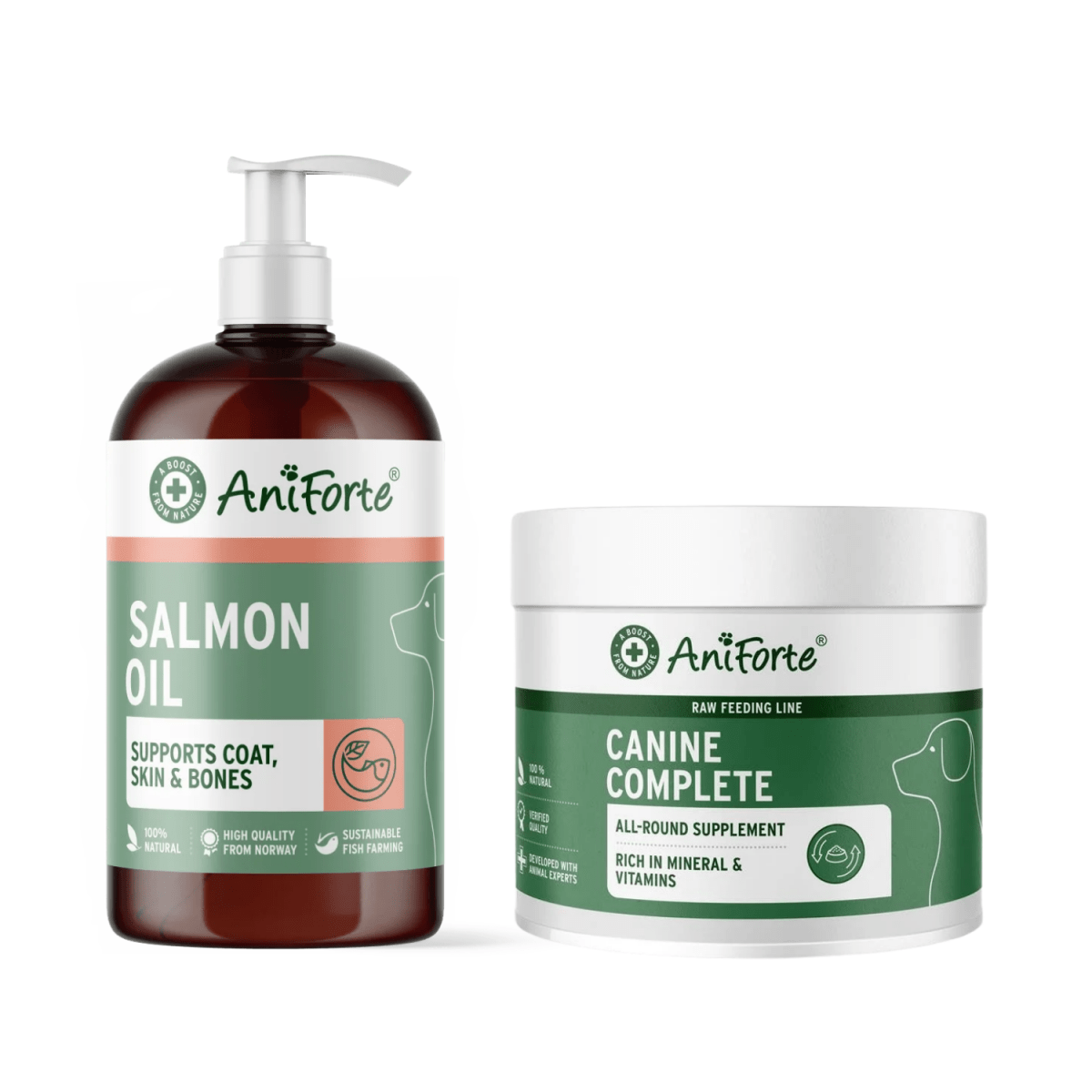 Raw Feeding Bestsellers - Canine Complete with Salmon Oil - Small - AniForte UK