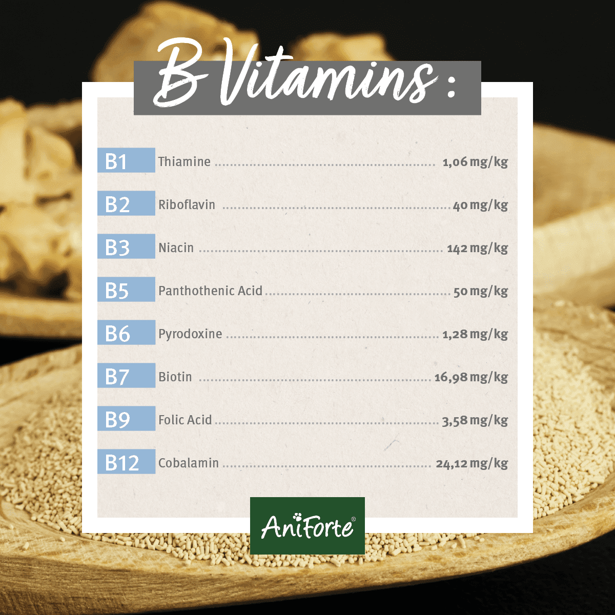 SALE AniForte Brewer's Yeast 500g 31/12 - AniForte UK