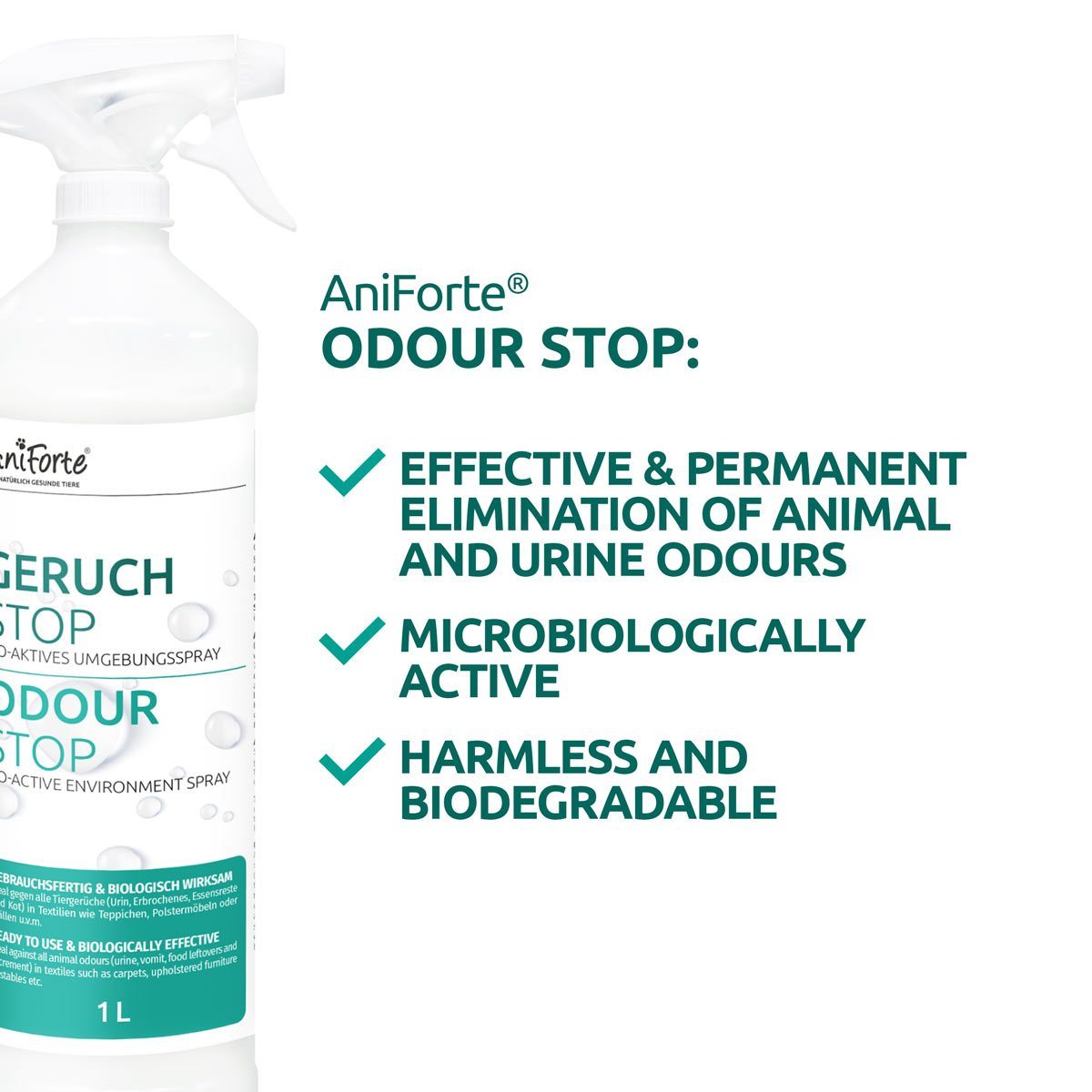 Odour STOP Spray - 1L - Environmental Spray