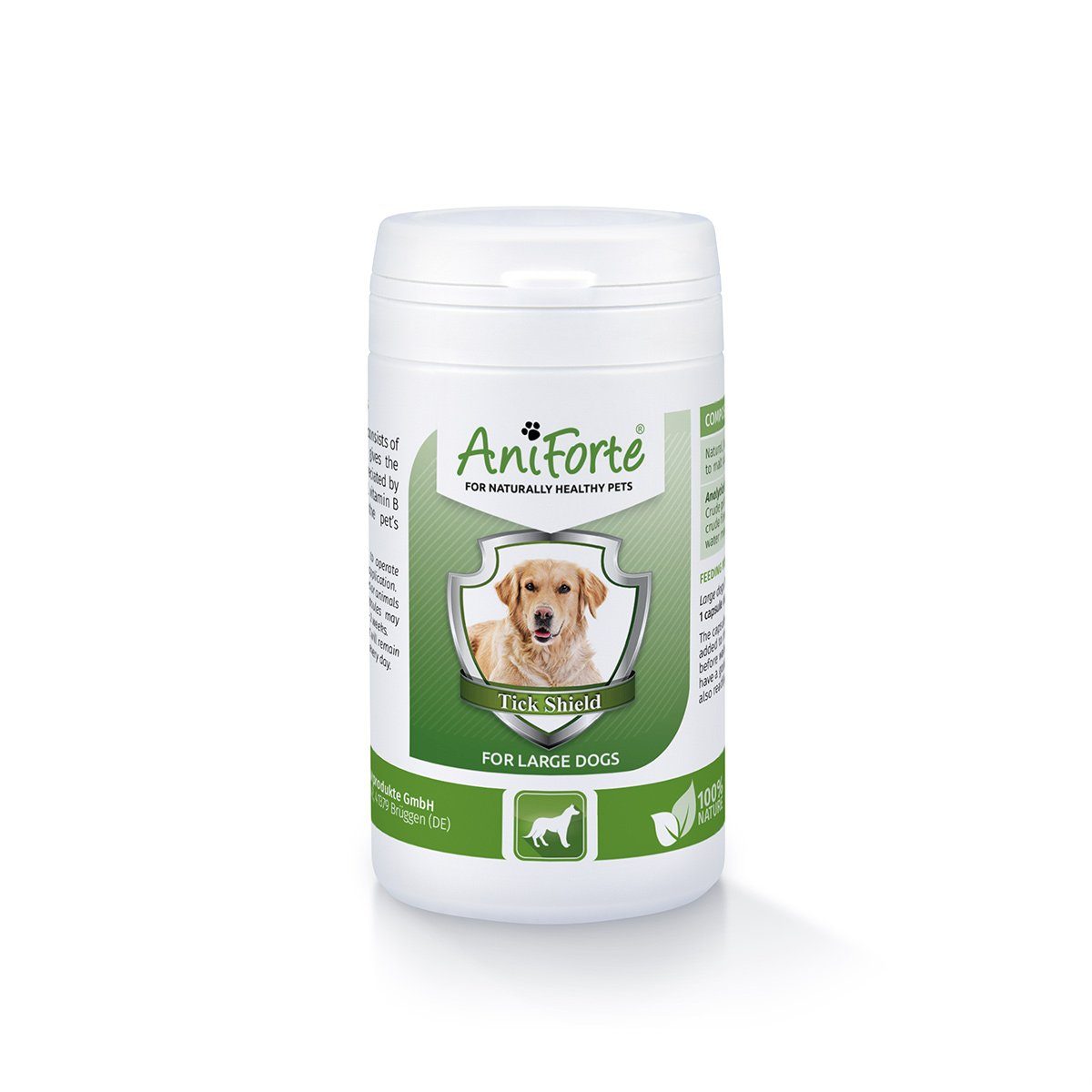 SALE Tick Shield For Large Dogs from 77-110lbs (35-50kg) - 60 Capsules